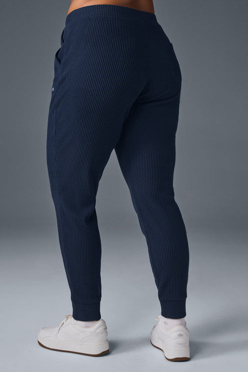 alo Women's Muse Sweatpant - Navy