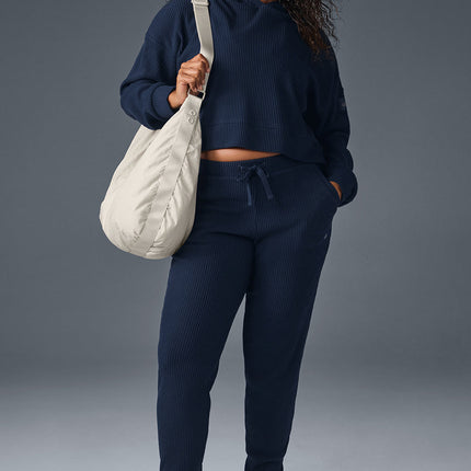 alo Women's Muse Sweatpant - Navy