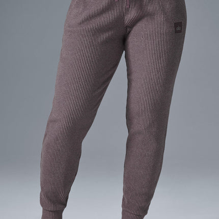 alo Women's Muse Sweatpant - Raisinette Heather