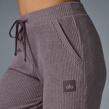 alo Women's Muse Sweatpant - Raisinette Heather