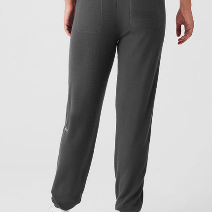 alo Women's Soho Sweatpant - Anthracite