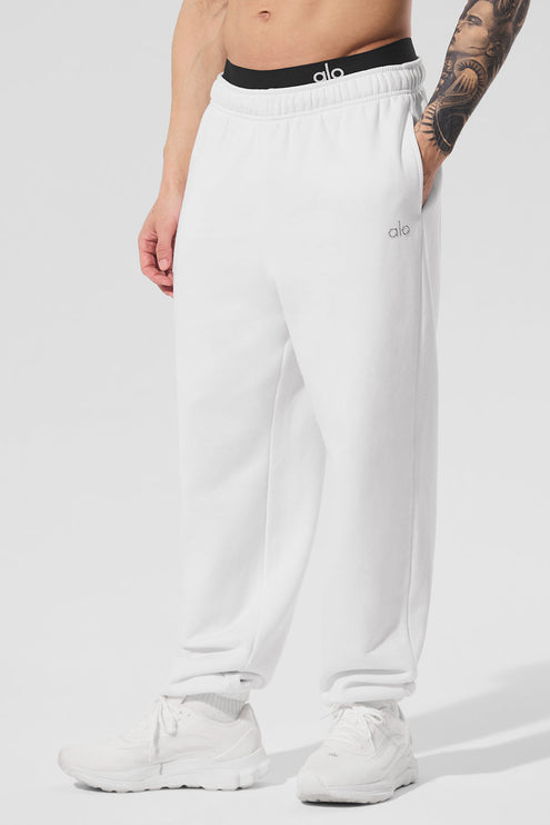 alo Men's Accolade Sweatpant - White