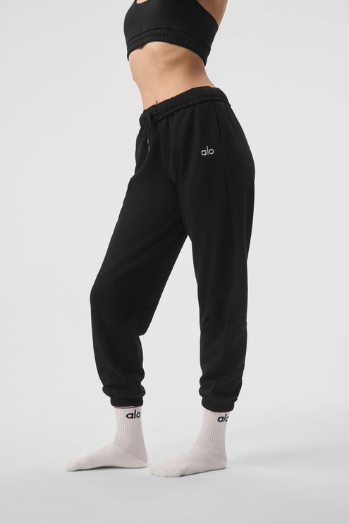 alo Women's Accolade Sweatpant - Black