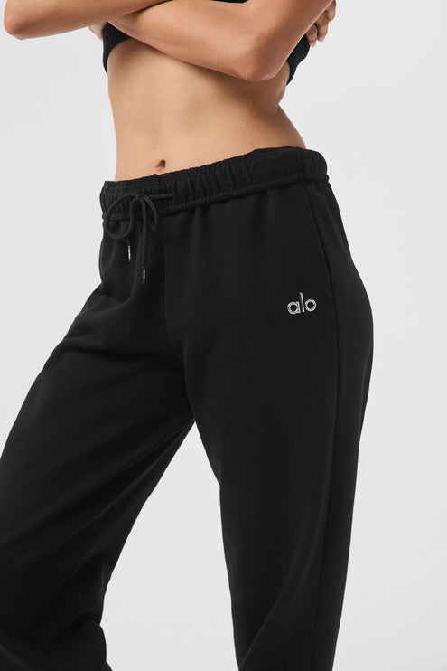 alo Women's Accolade Sweatpant - Black