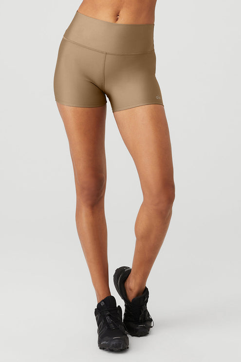 alo Women's 3" High-Waist Airlift Short - Gravel