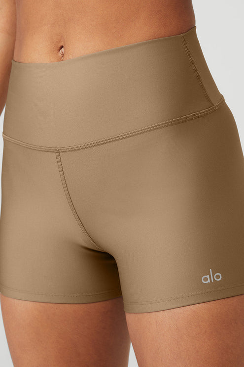 alo Women's 3" High-Waist Airlift Short - Gravel