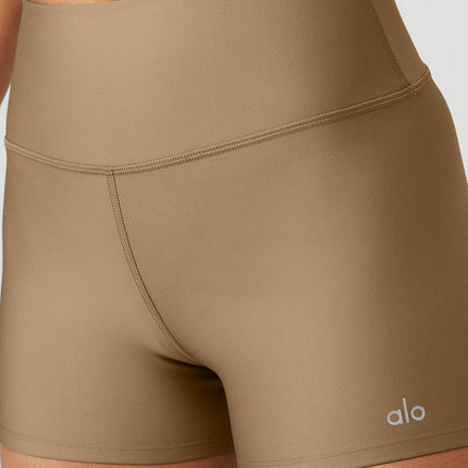 alo Women's 3" High-Waist Airlift Short - Gravel