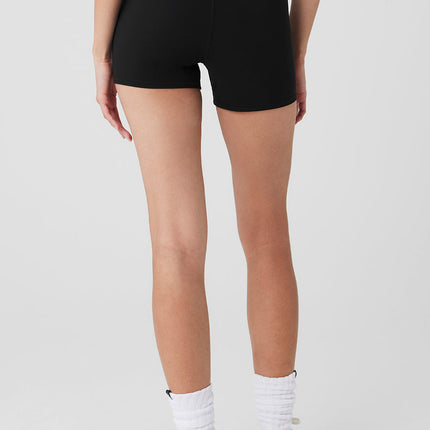 alo Women's 4" Vapor High-Waist Fierce Short - Black