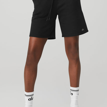alo Women's High-Waist Easy Sweat Short - Black