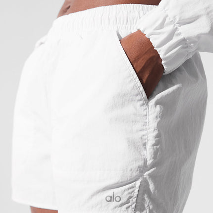 alo Women's Alumni Short - White