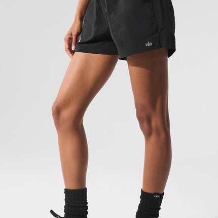 alo Women's Alumni Short - Black