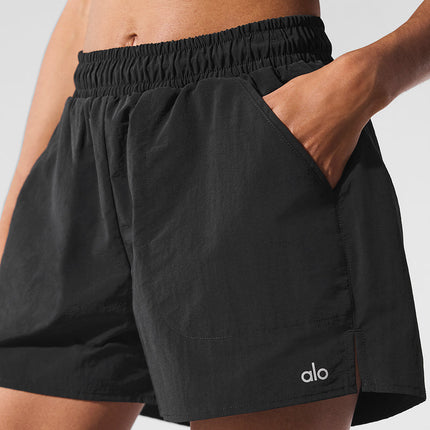 alo Women's Alumni Short - Black