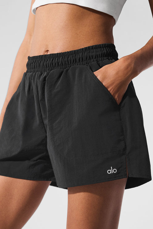 alo Women's Alumni Short - Black
