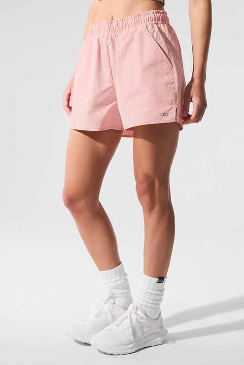 alo Women's Alumni Short - Pink Quartz