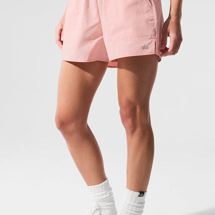 alo Women's Alumni Short - Pink Quartz