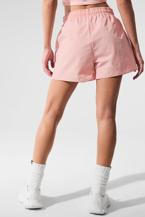 alo Women's Alumni Short - Pink Quartz