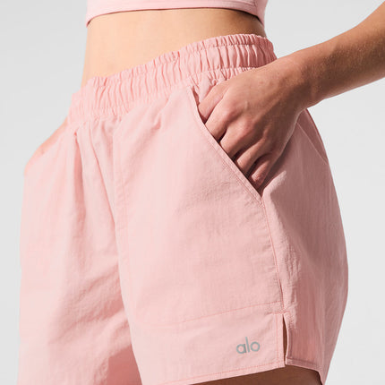 alo Women's Alumni Short - Pink Quartz