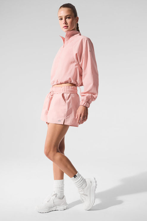 alo Women's Alumni Short - Pink Quartz