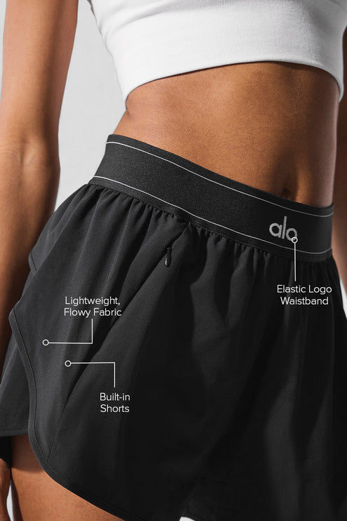 alo Women's Match Point Short - Black