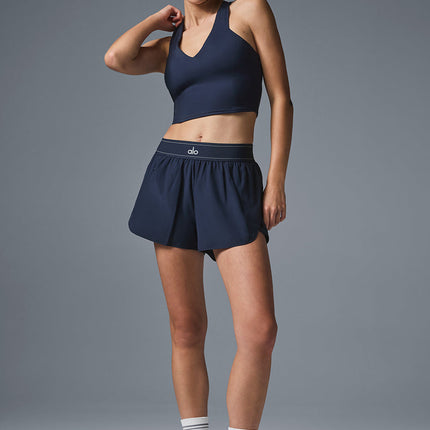 alo Women's Match Point Short - Navy