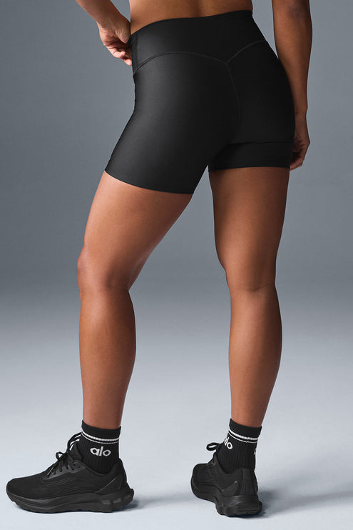 alo Women's 5" Airlift Energy Short - Black