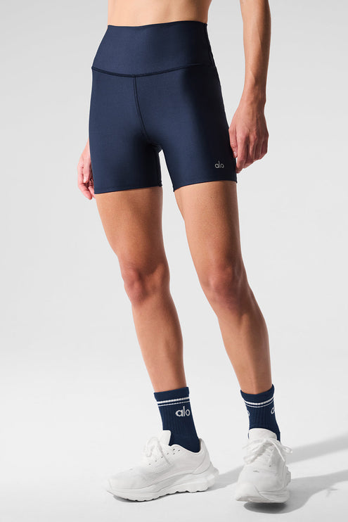 alo Women's 5" Airlift Energy Short - Navy