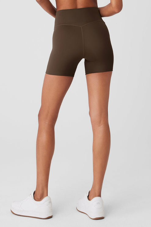 alo Women's 5" Airlift Energy Short - Espresso