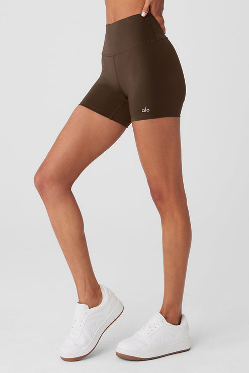 alo Women's 5" Airlift Energy Short - Espresso