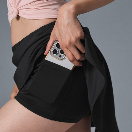 alo Women's Freestyle Skirt - Black