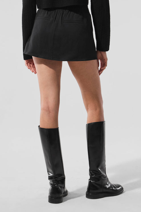 alo Women's Good Days Mini Skirt - Black