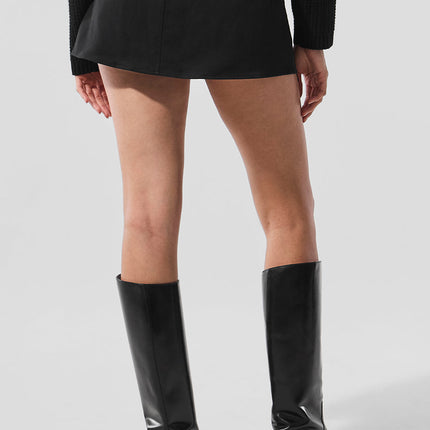 alo Women's Good Days Mini Skirt - Black