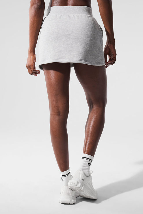 alo Women's Accolade Skirt - Athletic Heather Grey