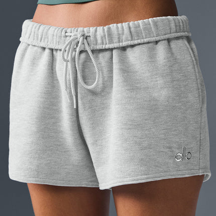 alo Women's Accolade Short - Athletic Heather Grey