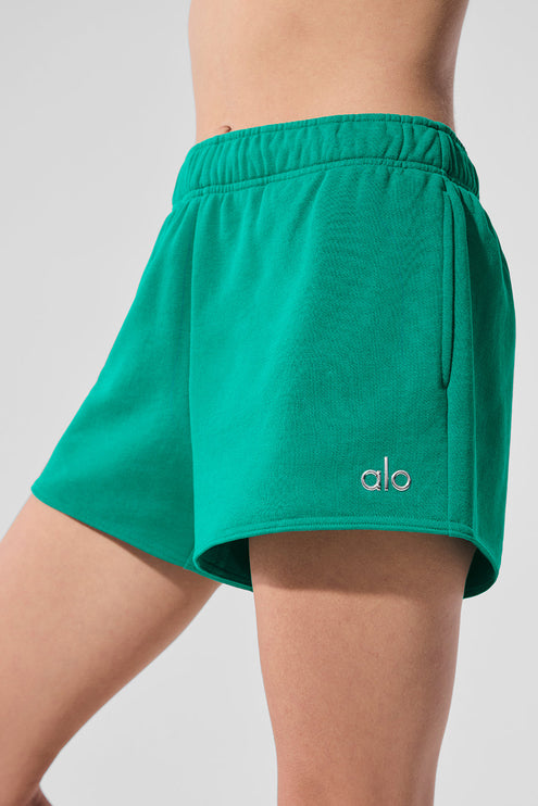 alo Women's Accolade Short - Spruce Green