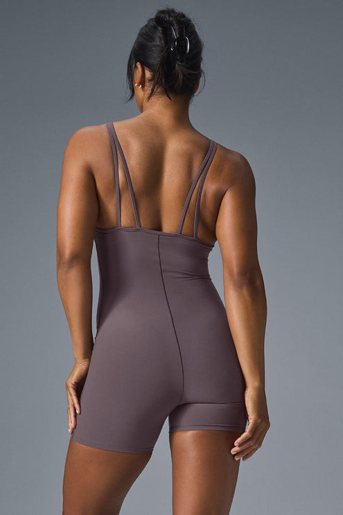 alo Women's Alosoft Suns Out Onesie - Raisinette