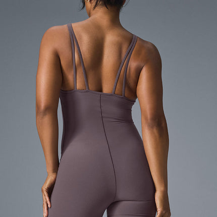 alo Women's Alosoft Suns Out Onesie - Raisinette