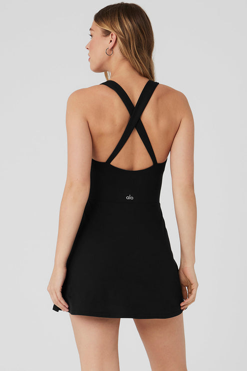 alo Women's Alosoft Showcase Dress - Black