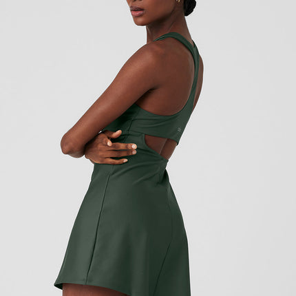 alo Women's Airlift Fly Dress - Dark Cactus