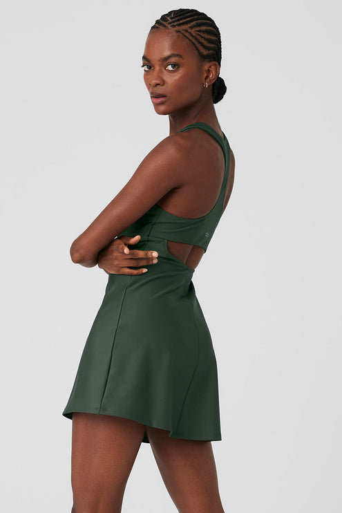 alo Women's Airlift Fly Dress - Dark Cactus