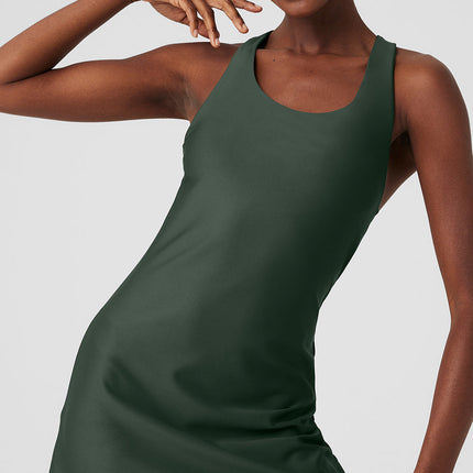 alo Women's Airlift Fly Dress - Dark Cactus