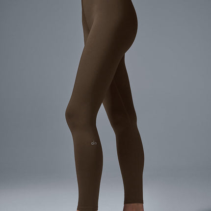 alo Women's Airlift 7/8 Decadent Bodysuit - Espresso