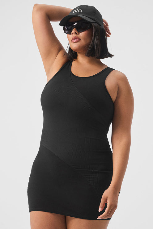 alo Women's Alosoft Sunbeam Dress - Black
