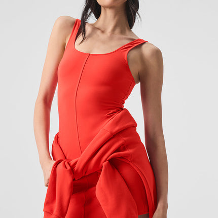 alo Women's Alosoft Head Start Dress - Red Hot Summer