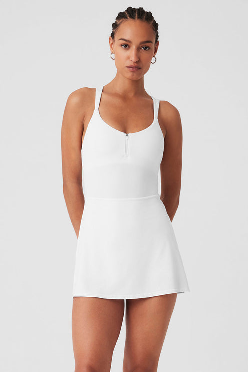 alo Women's Alosoft Showcase Dress - White