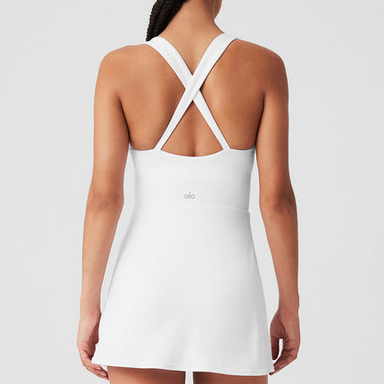 alo Women's Alosoft Showcase Dress - White