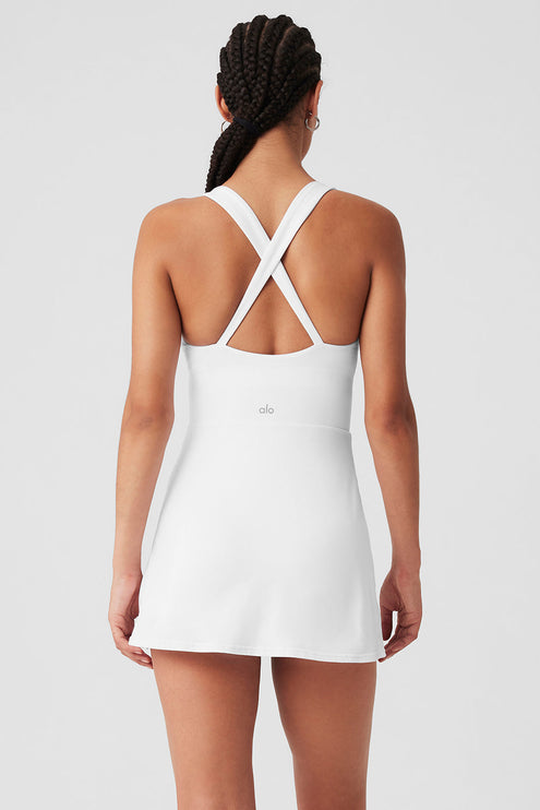 alo Women's Alosoft Showcase Dress - White