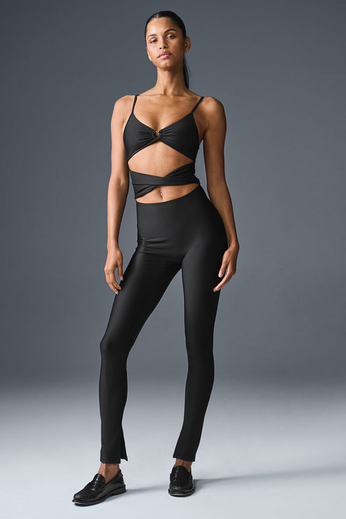 alo Women's Airlift A-List Onesie - Black