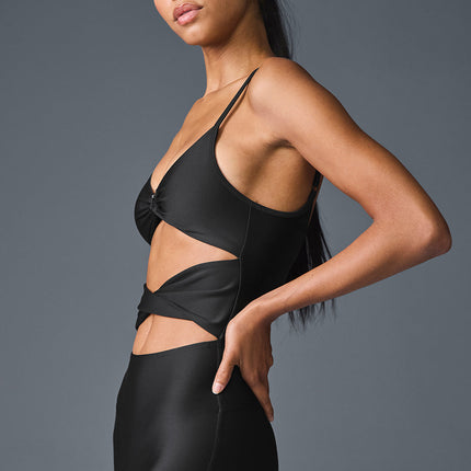 alo Women's Airlift A-List Onesie - Black