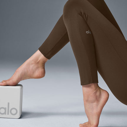 alo Women's Airbrush One And Done Onesie - Espresso