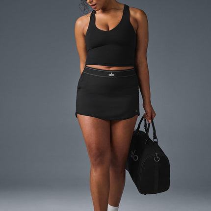 alo Women's Airbrush Real Bra Tank - Black